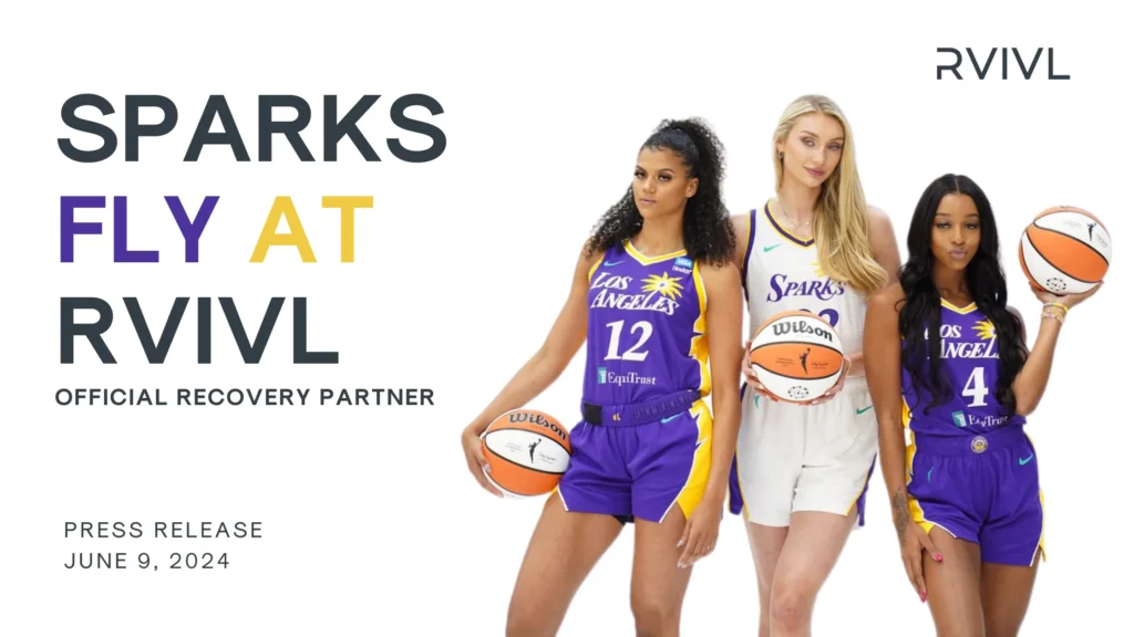 RVIVL Named Official Fitness Recovery Partner of the Los Angeles Sparks